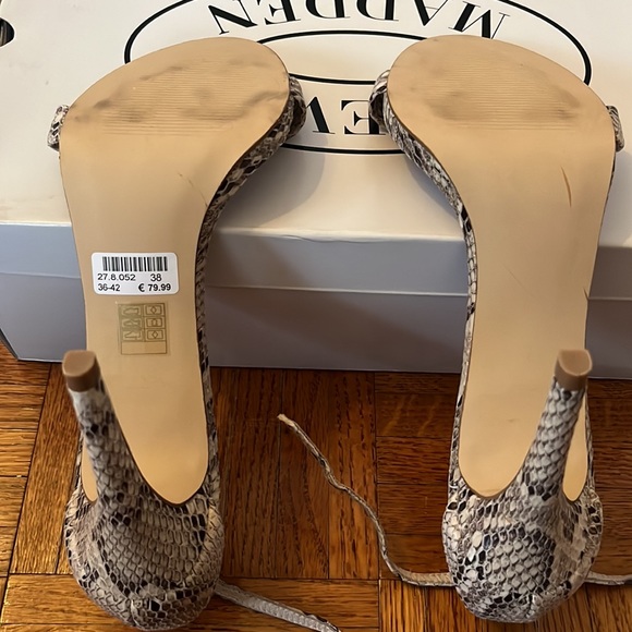 Stecy Natural Snake Women's Heels | by Steve Madden - Picture 4 of 4